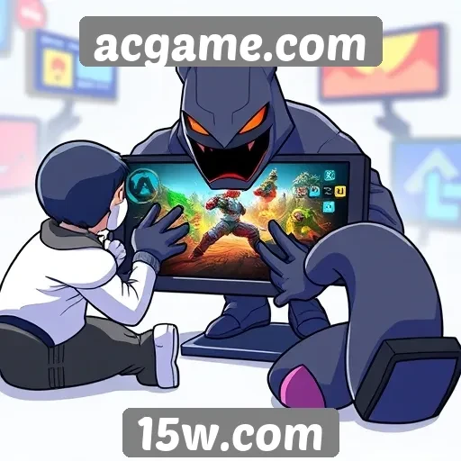 Destaques das funcionalidades interativas do acgame.com
