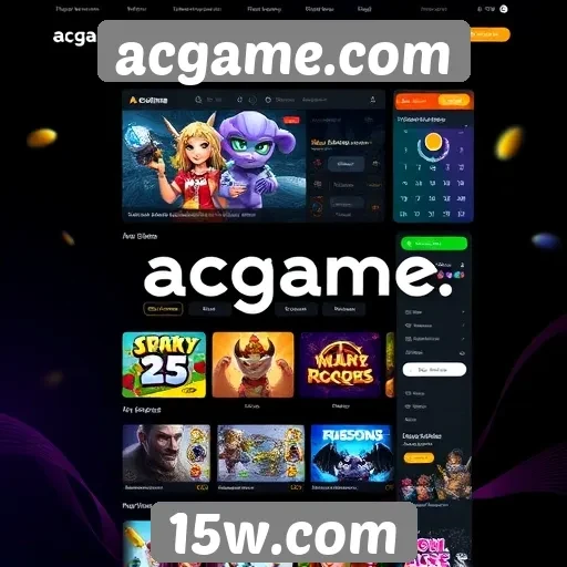 experiência do usuário em acgame.com é aprimorada
